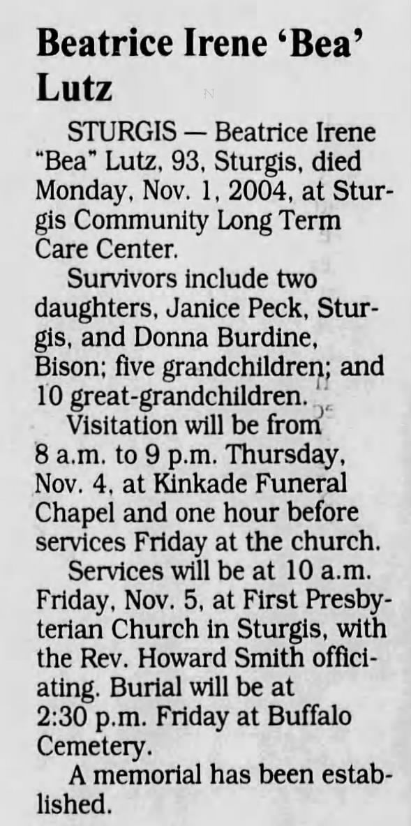Clipping from Rapid City Journal